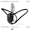Vibrador vaginal con agarre para piernas